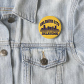 Oklahoma City, Oklahoma Button (Beispiel)