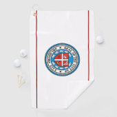 Oklahoma City (Oklahoma City) Golfhandtuch (Insitu)