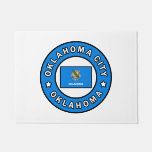 Oklahoma City Oklahoma Fußmatte