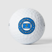 Oklahoma City Oklahoma Golfball (Vorderseite)