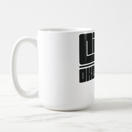 Oklahoma City - Oklahoma Kaffeetasse (Links)