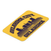 Oklahoma City, Oklahoma Magnet (Linke Seite)