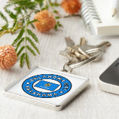 Oklahoma City Oklahoma Schlüsselanhänger (Seite)