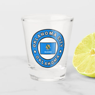 Oklahoma City Oklahoma Schnapsglas