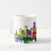 Oklahoma City Oklahoma Skyline Kaffeetasse (Vorderseite Links)