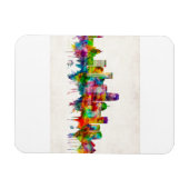 Oklahoma City Oklahoma Skyline Magnet (Horizontal)