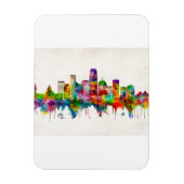 Oklahoma City Oklahoma Skyline Magnet (Vertikal)
