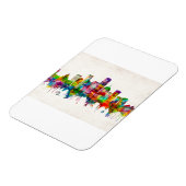 Oklahoma City Oklahoma Skyline Magnet (Linke Seite)