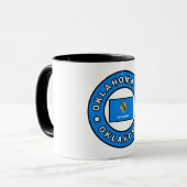 Oklahoma City Oklahoma Tasse (Vorderseite Links)