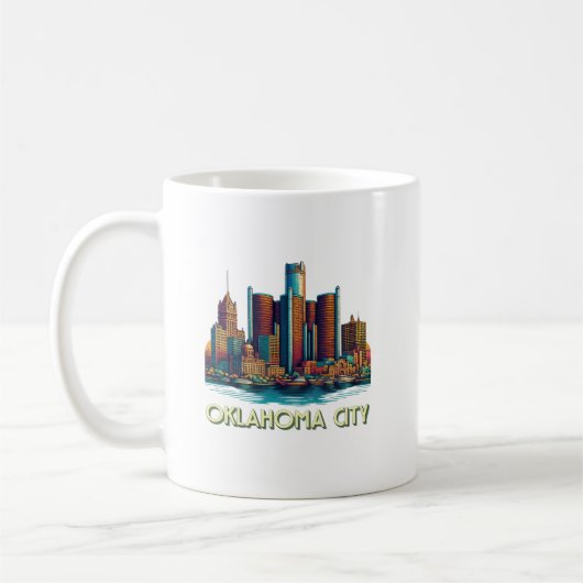 Oklahoma City Oklahoma USA Kaffeetasse (Links)