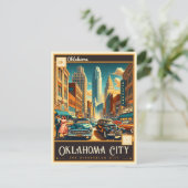 Oklahoma City, Oklahoma | VINTAG Postkarte (Stehend Vorderseite)