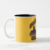 Oklahoma City, Oklahoma Zweifarbige Tasse (Links)