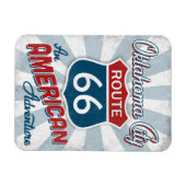 Oklahoma City Route 66 Vintag America Oklahoma Magnet (Horizontal)