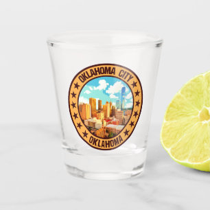Oklahoma City Schnapsglas