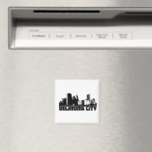 Oklahoma City Skyline Magnet (In Situ (Geschirrspüler))