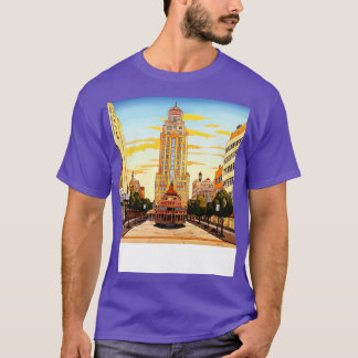 Oklahoma City zeichnend T-Shirt