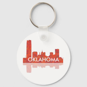 OKLAHOMA CITYSKYLINE - Schlüsselanhänger