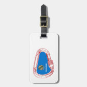Oklahoma Climbing Carabiner Gepäckanhänger (Vorderseite vertikal)