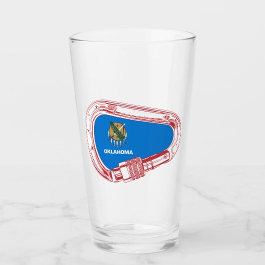 Oklahoma Climbing Carabiner Glas (Vorderseite)