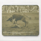 Oklahoma Culy bulldogging. Mousepad (Vorne)