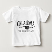 Oklahoma - Der frühere Staat Baby T-shirt (Vorderseite)