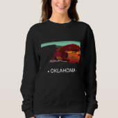 Oklahoma der frühere Staat Sweatshirt (Vorderseite)