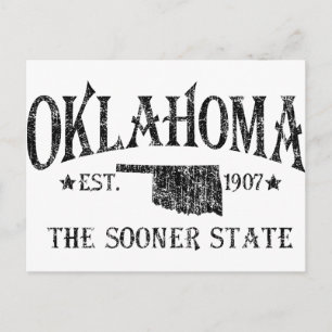 Oklahoma - Der Sooner-Staat Postkarte