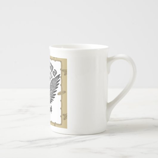 Oklahoma Erhalten Sie Ihre Kicks Route 66 Porzellantasse (Rechts)