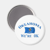 Oklahoma - Es geht uns gut Magnet (Vorderseite/Rückseite)