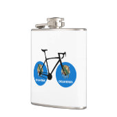 Oklahoma Flag Cycling Flachmann (Links)