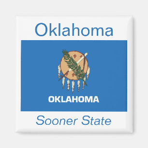 Oklahoma Flag Magnet