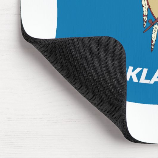 Oklahoma Flag Mousepad (Ecke)