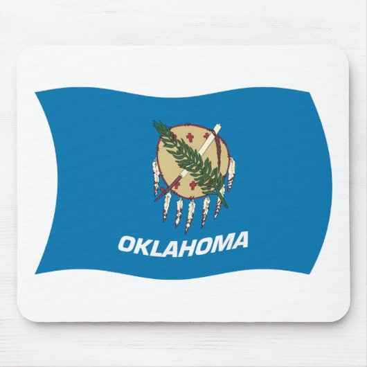 Oklahoma Flag Mousepad (Vorne)