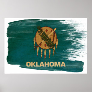 Oklahoma Flag Posters Poster