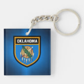 Oklahoma Flag Schlüsselanhänger (Rückseite)