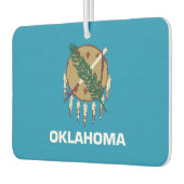 Oklahoma-Flagge Autolufterfrischer (Links)