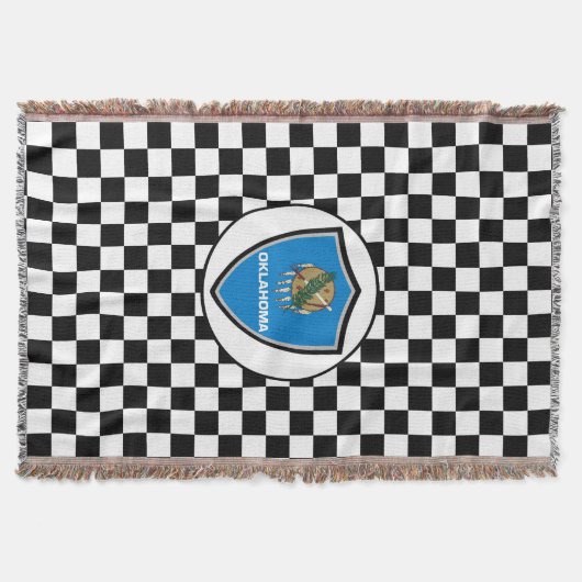 Oklahoma-Flagge Decke (Vorderseite)