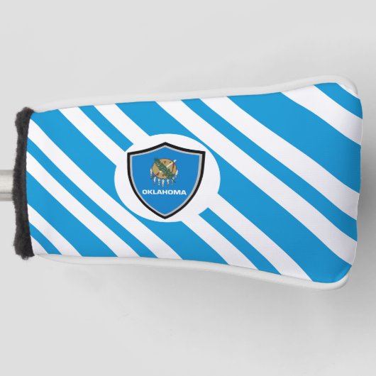 Oklahoma-Flagge Golf Headcover (Vorderseite)
