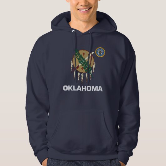 Oklahoma-Flagge Hoodie (Vorderseite)