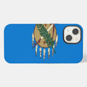Oklahoma-Flagge iPhone Hülle (Rückseite (Horizontal))