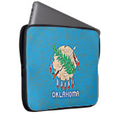 OKLAHOMA-FLAGGE LAPTOPSCHUTZHÜLLE (Vorne Rechts)