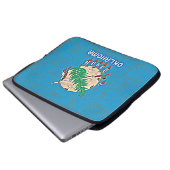 OKLAHOMA-FLAGGE LAPTOPSCHUTZHÜLLE (Vorne Knopf)
