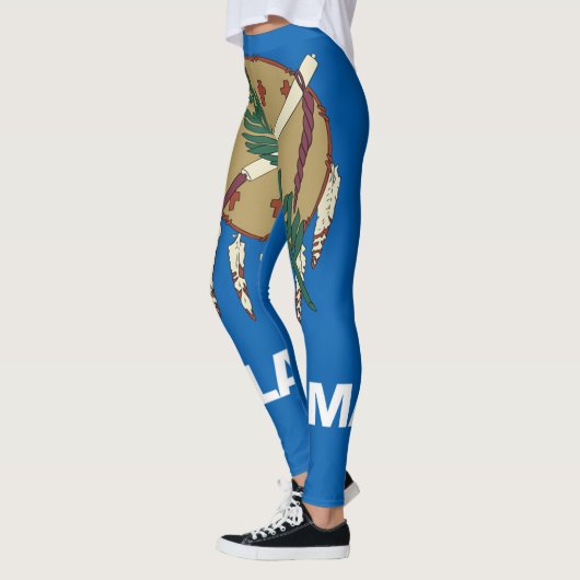 Oklahoma-Flagge Leggings (Links)