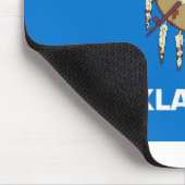 Oklahoma-Flagge Mousepad (Ecke)