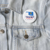 Oklahoma für Trump Pence 2020 Button (Beispiel)