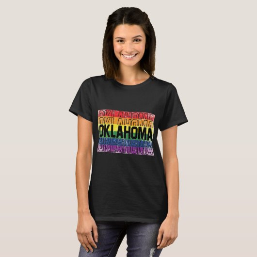Oklahoma Gay Pride T-Shirt (Vorne ganz)