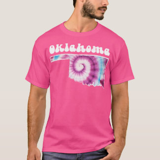Oklahoma-Gefärbte Krawatte T-Shirt