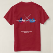 Oklahoma gegen Texas T-Shirt (Design Rückseite)
