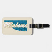Oklahoma Gepäckanhänger (Vorderseite horizontal)