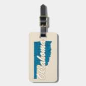 Oklahoma Gepäckanhänger (Vorderseite vertikal)